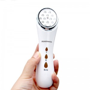 Face lifting skin care heating light machine