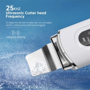 Ultrasonic skin scrubber beauty device LP-01